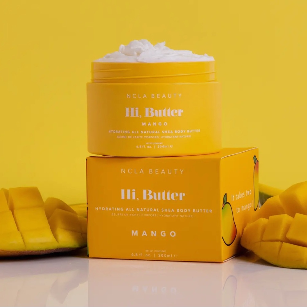 NCLA BEAUTY Hi, Butter Mango Body Butter VEGAN & CRUELTY FREE 6.8oz